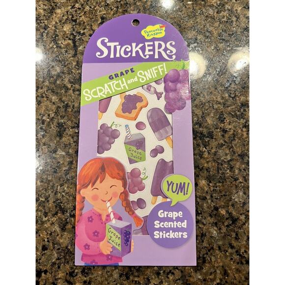 Peaceable Kingdom 2010 Scratch And Sniff Stickers Lot Of 5 New In Packaging - Picture 4 of 11